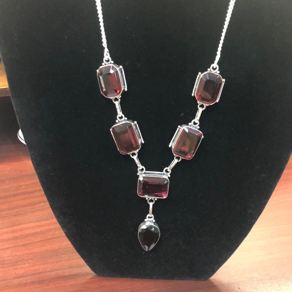 Garnet Necklace - Picture 1 of 6